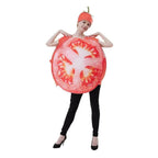 Fruit Sliced Vegetable Tomato women Halloween carnival costume for Adult - Azufun
