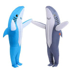 Funny inflatable shark costume Halloween Party for Adult Kids - Azufun