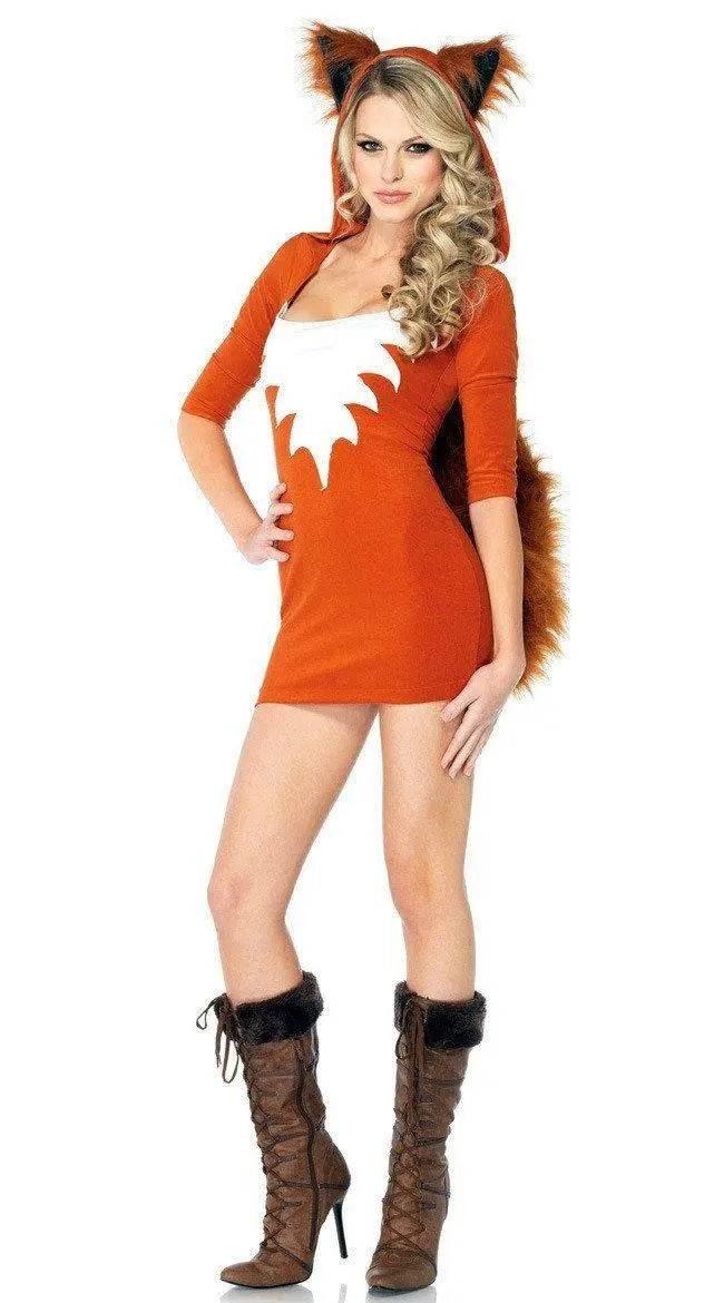 Halloween Fox Cosplay Costume For Women Female - Azufun