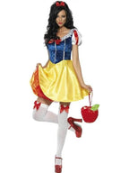 Halloween Snow White Dress Cosplay Costume Sassy - Azufun