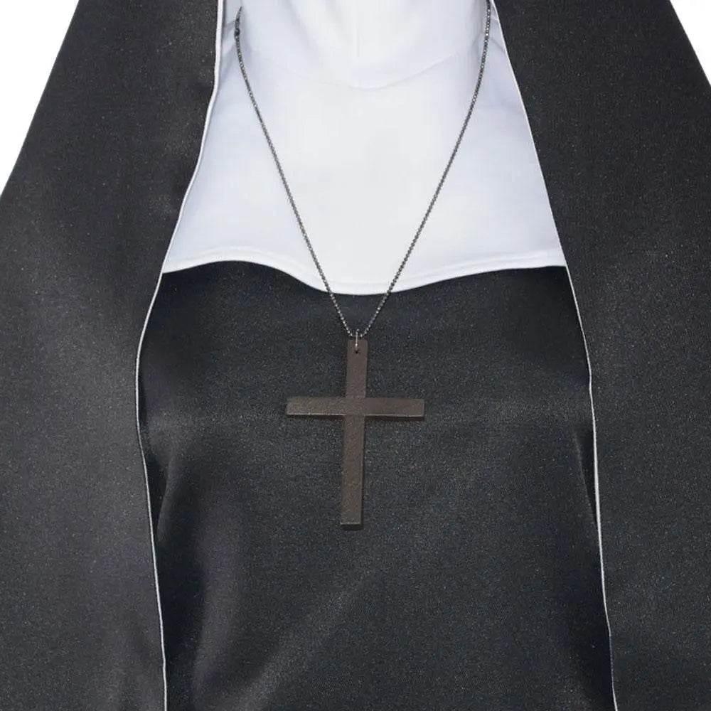 Halloween The ghost nun cosplay priest costume costumes - Azufun