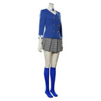 Heathers Veronica Sawyer Costume The Musical Halloween Carnival Cosplay Uniform Skirt Outfits Dress for Women - Azufun