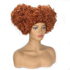 Hocus Pocus Cosplay Winifred Movie Wig Red Queen Costume Wigs for Adult - Azufun