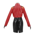 Katsuragi Misato Neon Genesis Evangelion Cosplay Costume Anime Uniform Jacket Halloween Dress Up Suit Outfit for Women - Azufun