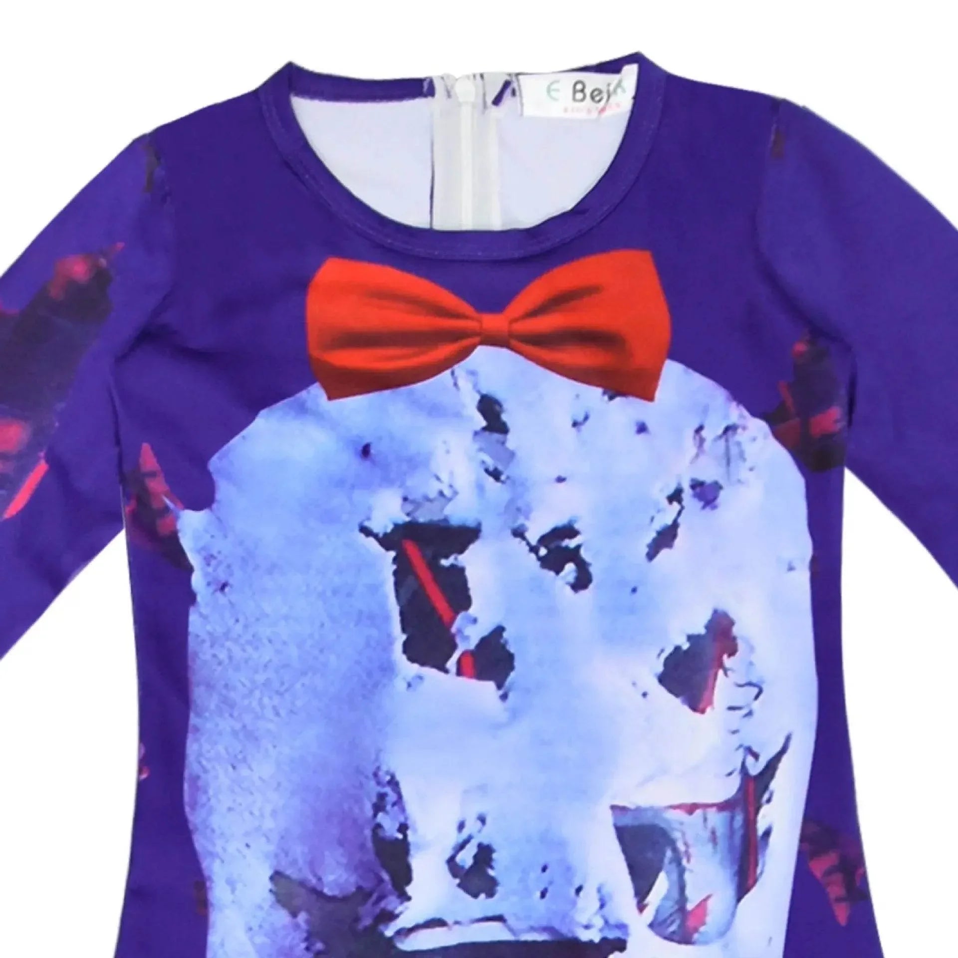 Kids Halloween Teddy Bear Cosplay Costume Jumpsuit Zentai Suits - Azufun