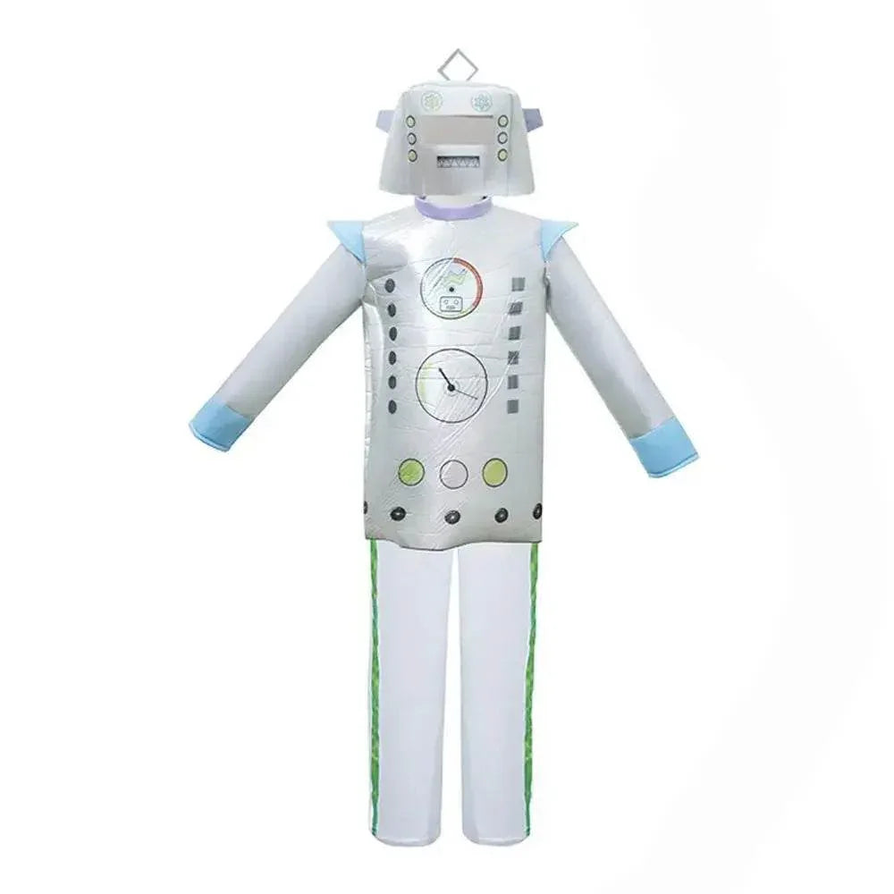 Kids Robot Funny Novelty Halloween PartyCosplay Party Costume - Azufun