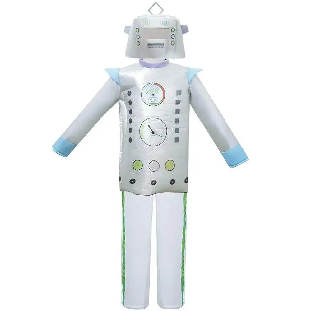 Kids Robot Funny Novelty Halloween PartyCosplay Party Costume - Azufun