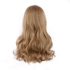 Movie m3gan doll costume wig Long Curly Cosplay Wig for Women - Azufun