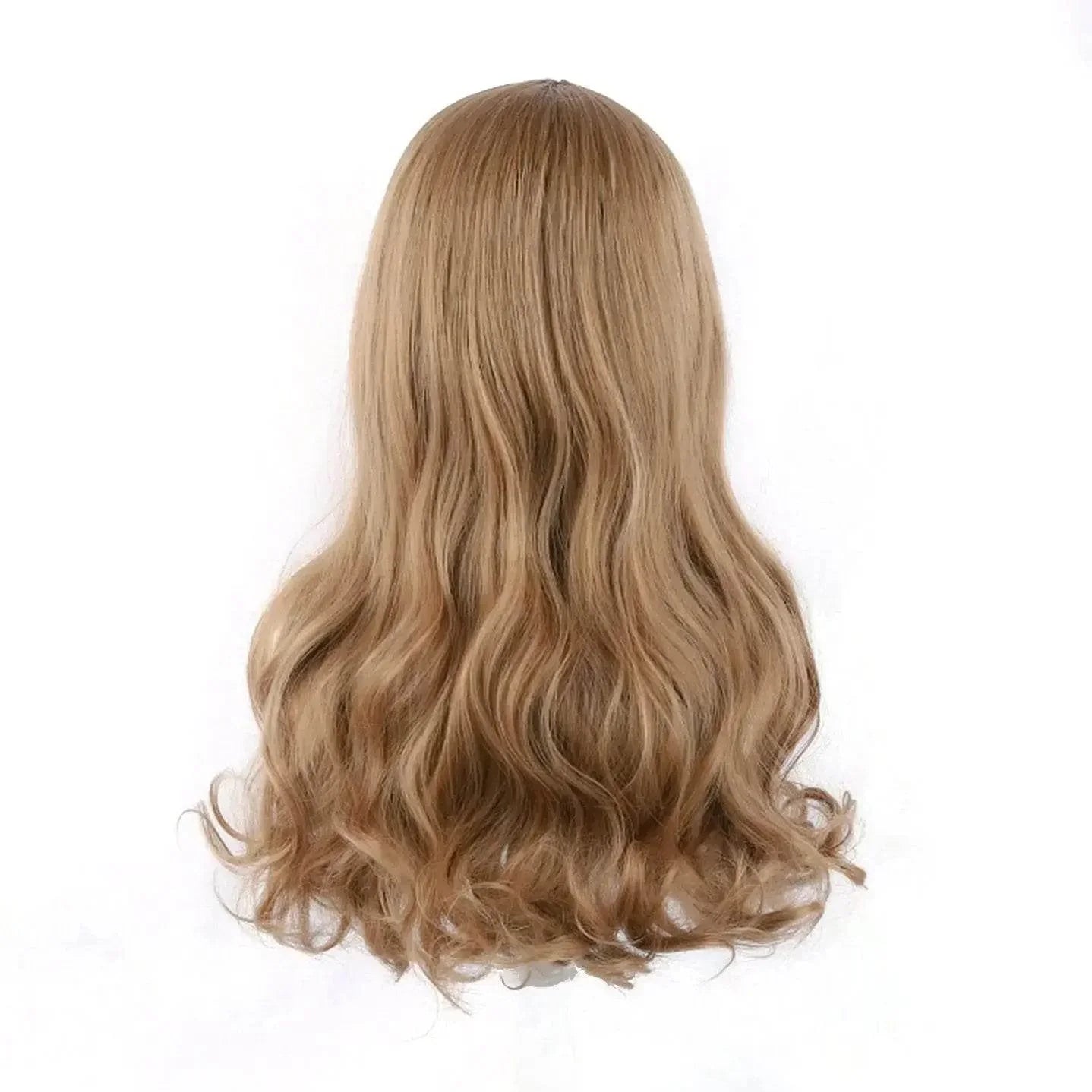 Movie m3gan doll costume wig Long Curly Cosplay Wig for Women - Azufun