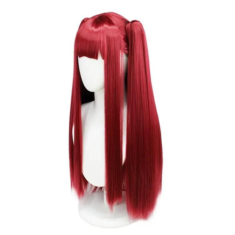 My Dress-Up Darling Cosplay Costume Marin Kitagawa Anime Wig Long Red Wig for Party - Azufun