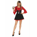 Pirate Outfit Vintage Cosplay Costume Halloween Carnival Female - Azufun