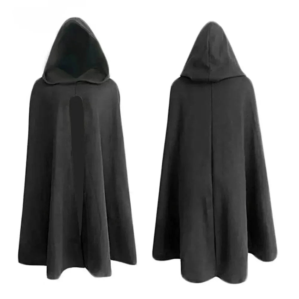 Pirate Wizard Death Cardigan Cloak Cosplay Costume Carnival Adult - Azufun