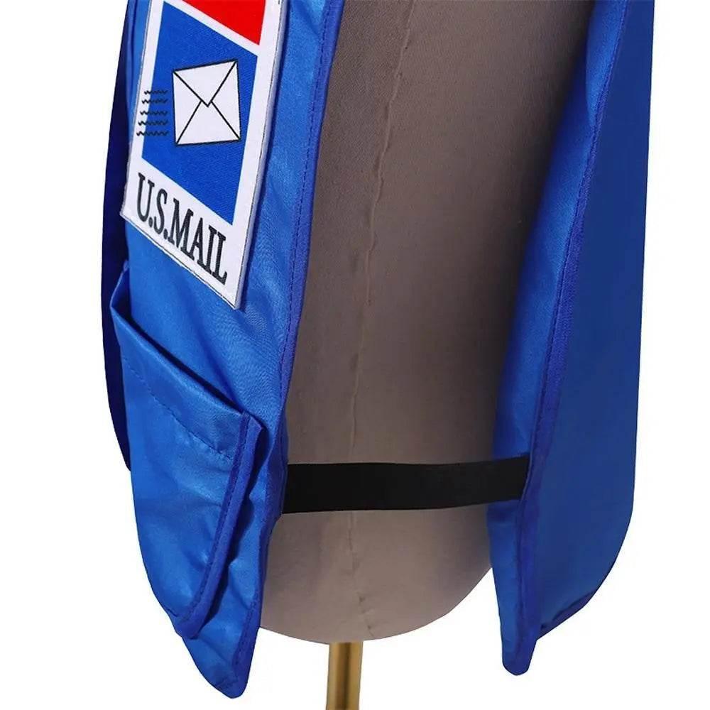 Postman Courier Uniform Kids Party Suit Cosplay Costumes Halloween - Azufun