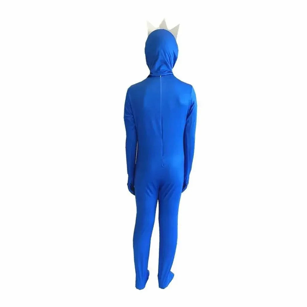 Roblox rainbow friends Cosplay Costume Blue Monster costume jumpsuit - Azufun