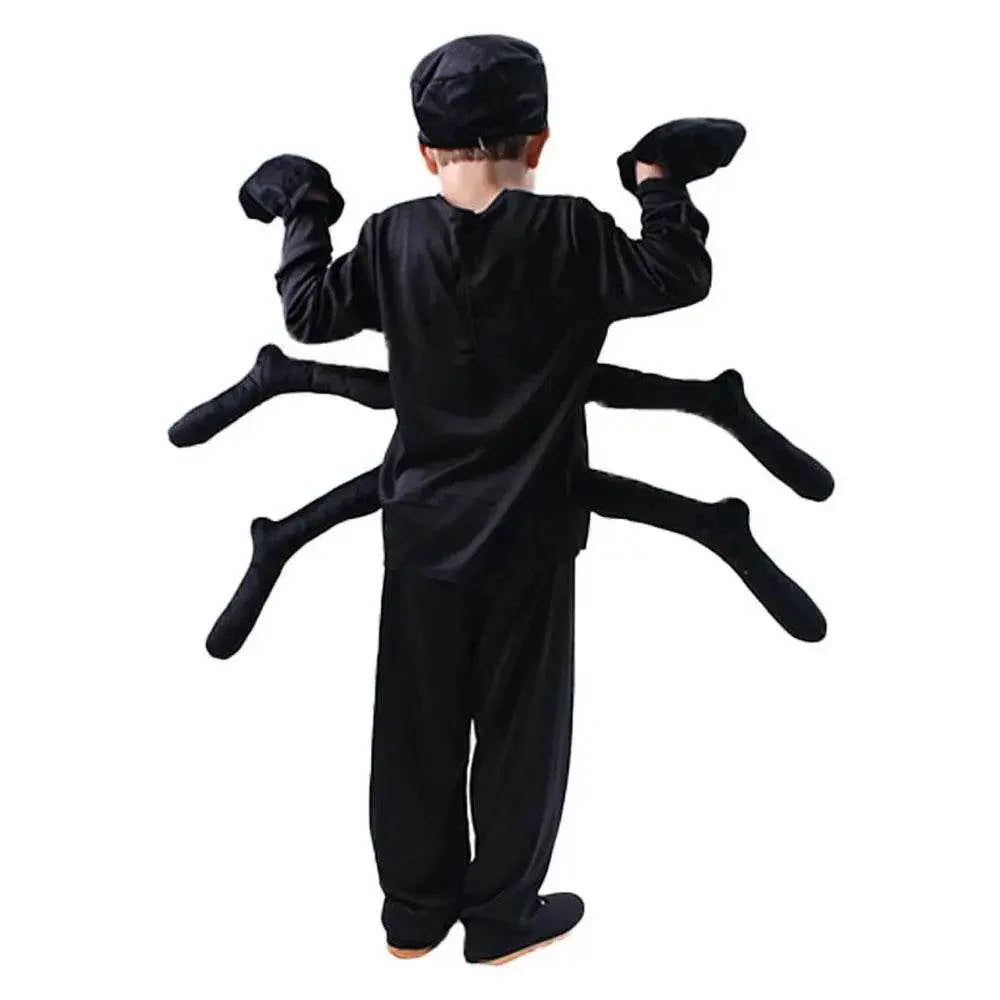 Spider Cosplay Costume Halloween Animal Dress Up Role Play Party Clothing for Kids - Azufun