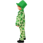 St. Patrick's Day Four Leaf Clover Kids Party Suit Cosplay Costumes - Azufun