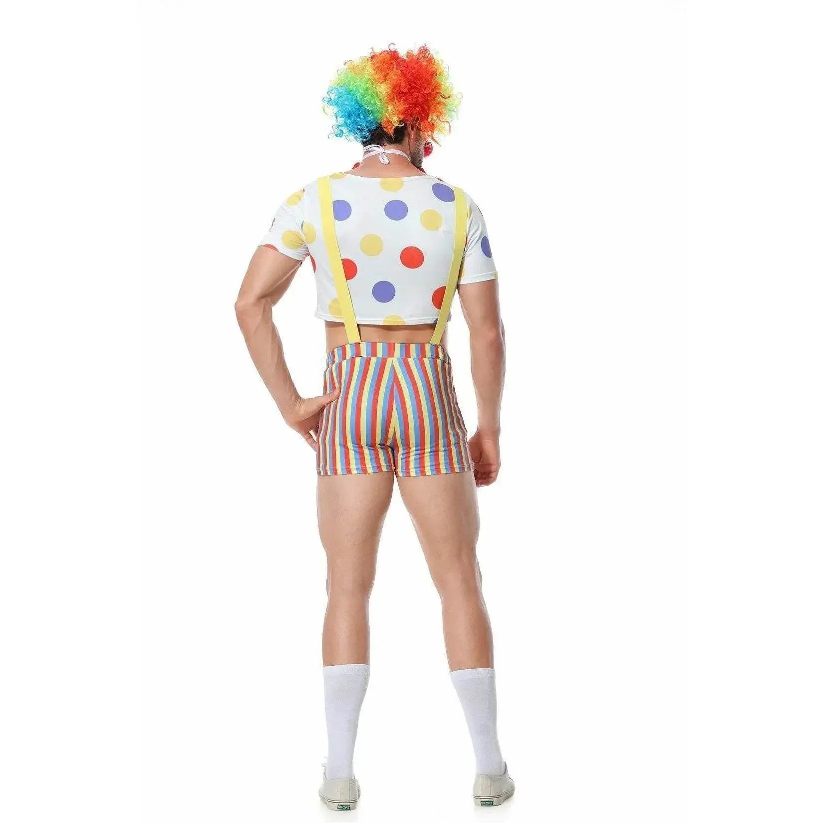 Stag Do Party Fancy Dress Costume Clown For Men - Azufun