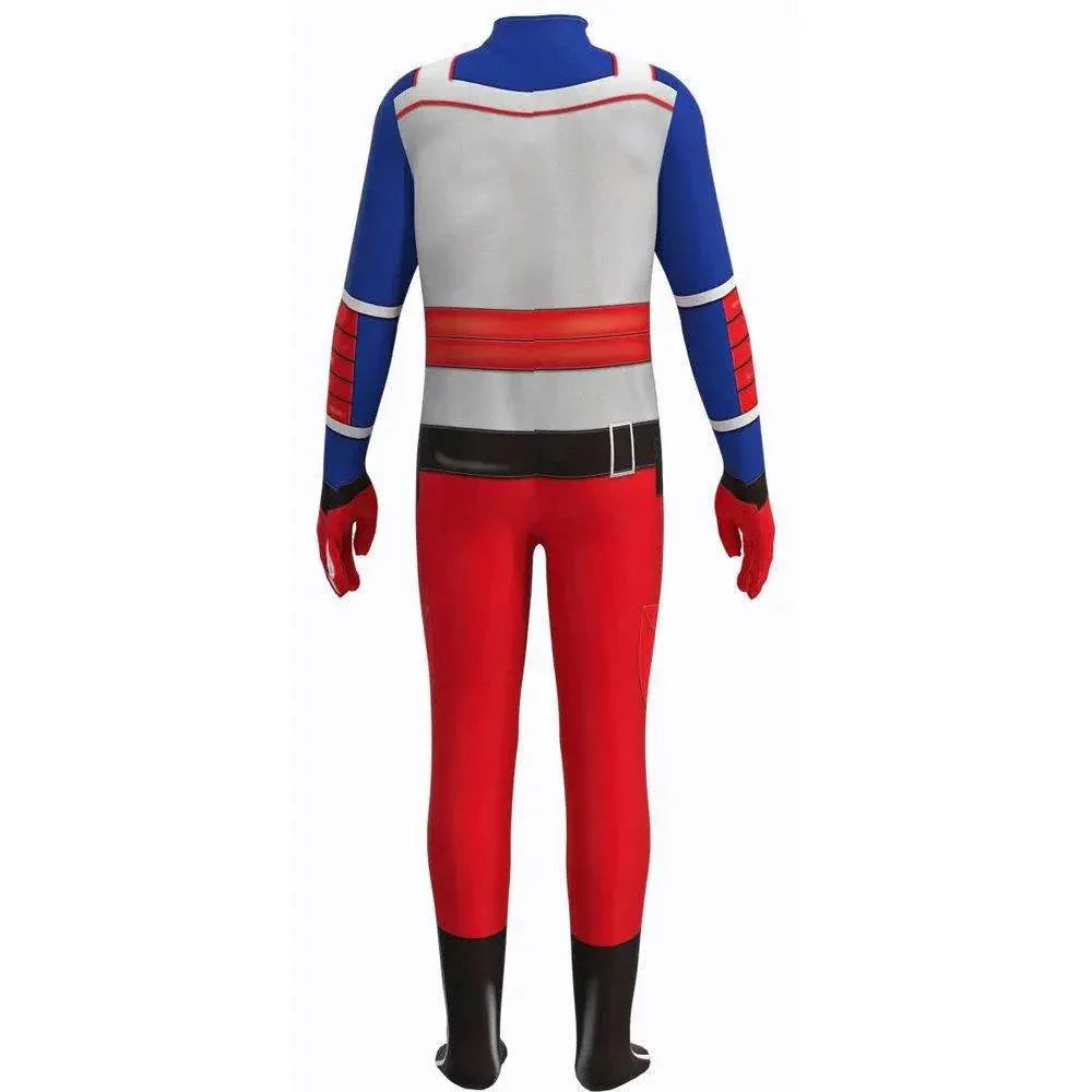 The Adventures of Kid Danger Costume Kim Possible Shego Superhero Halloween Jumpsuit - Azufun