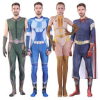 The Boys Homelander The Deep Starlight A-train Costumes Cosplay Halloween Jumpsuit Adult Kids - Azufun