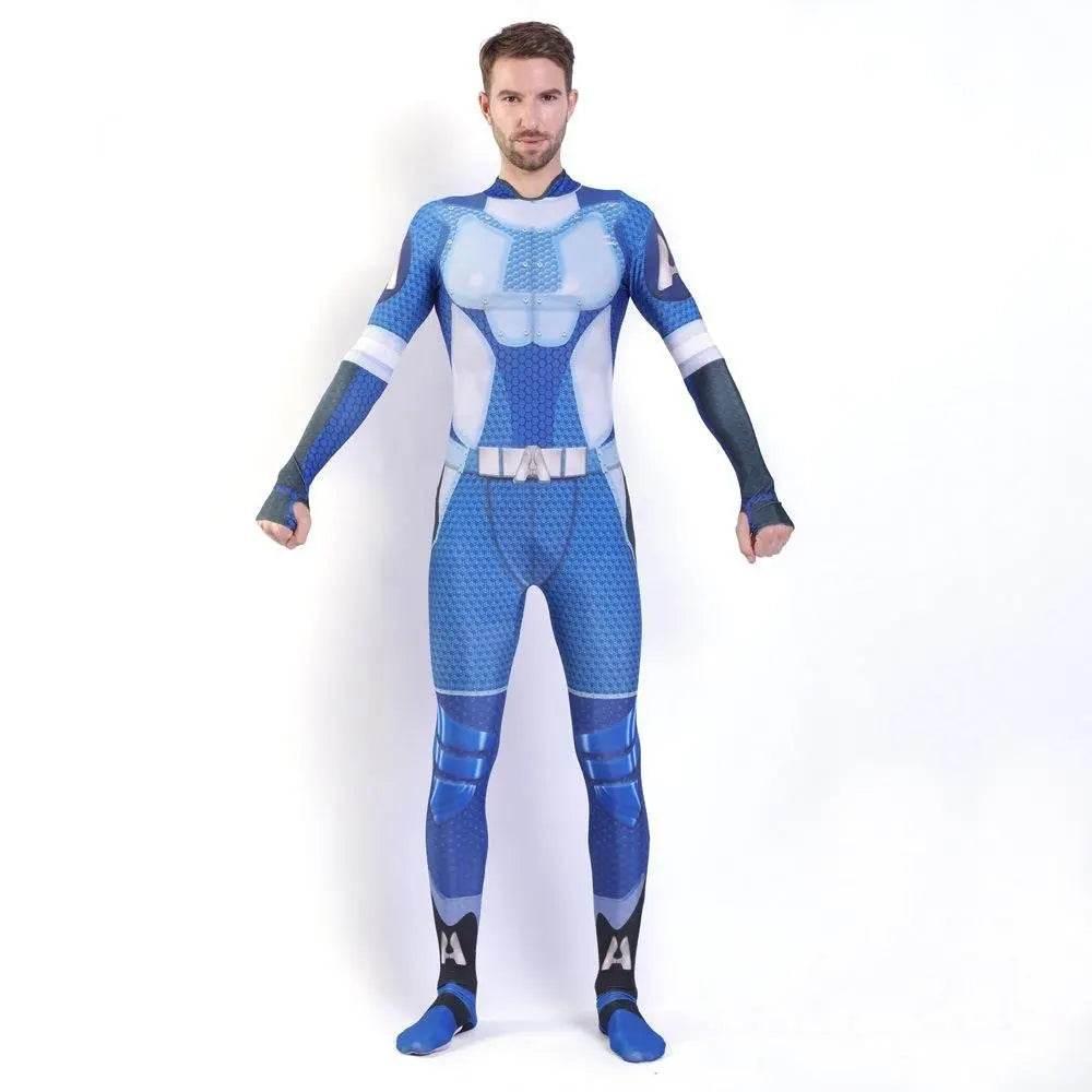The Boys Homelander The Deep Starlight A-train Costumes Cosplay Halloween Jumpsuit Adult Kids - Azufun