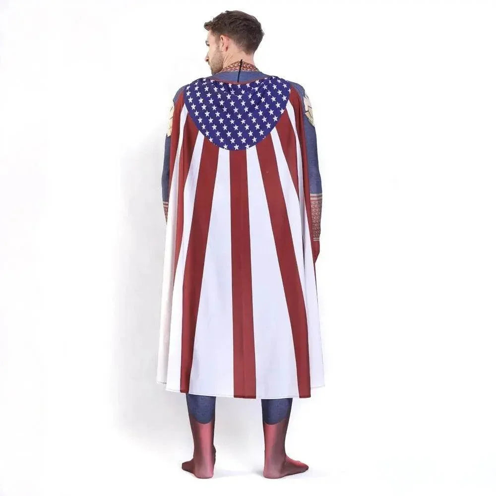 The Boys Homelander The Deep Starlight A-train Costumes Cosplay Halloween Jumpsuit Adult Kids - Azufun
