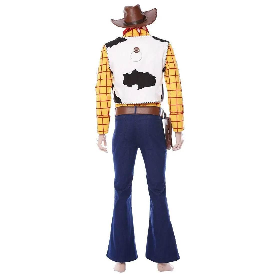 Toy Story 4 Woody Costume Full All set Halloween For Men Adult - Azufun