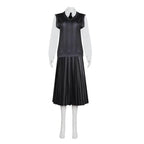Wednesday Costume The Addams Family Cosplay Costumes Skirt Suit For Women - Azufun