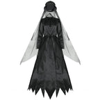 Witch ghost bride costume halloween cosplay - Azufun