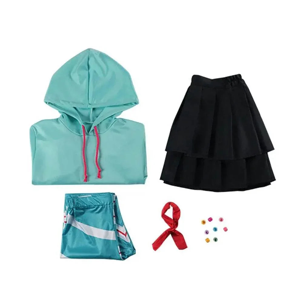 Wreck-It Ralph 2 Vanellope von Schweetz Cosplay Costume Outfits Halloween Party Carnival Suit - Azufun