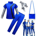 Zombies 3 Blue Cosplay Costume two piece set Bodysuit Outfits for kids - Azufun