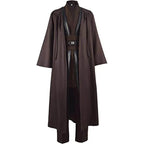Anakin Skywalker Obi-Wan Costume Cloak Cosplay Halloween Suit - Azufun