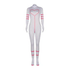 Angel Dust Hazbin Hotel Jumpsuit Carnival Cosplay Costume For Adult - Azufun