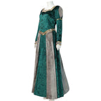 Anime Movie Shrek Princess Fiona Dress Halloween Carnival Suit Cosplay Costume For Adults - Azufun