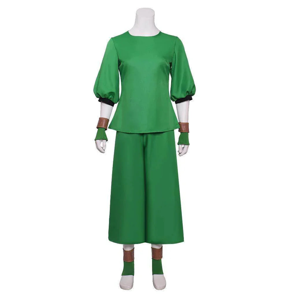 Anime Toph Beifong Avatar The Last Airbender Costume Party Carnival Cosplay Full Set - Azufun