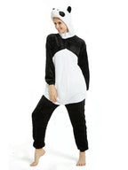 3D Panda Kigrumi Onesies for Adult Animal Costumes Pajamas All Size