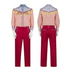 Back to the Future Part III Marty McFly Cowboy Costume Western Cosplay Outfit for Adults - Azufun