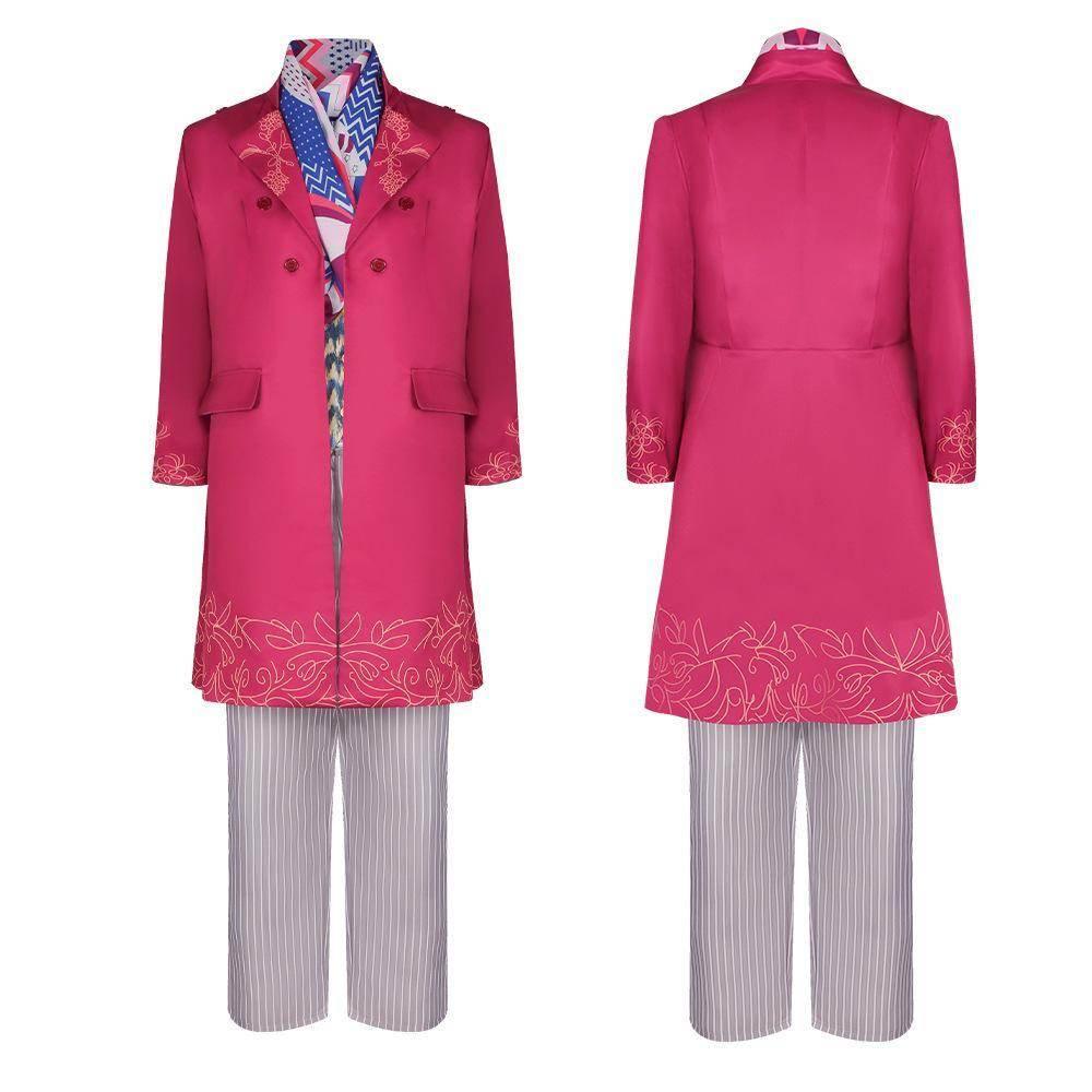 Charlie and the Chocolate Factory Wonka Cosplay Costume Outfits Halloween Carnival Suit - Azufun
