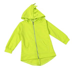 BuyChildren Spring Dinosaur Style Zipper Hooded Coat Jacket Now Cheaper With 3 - 5 Days Ship - PajamasBuy