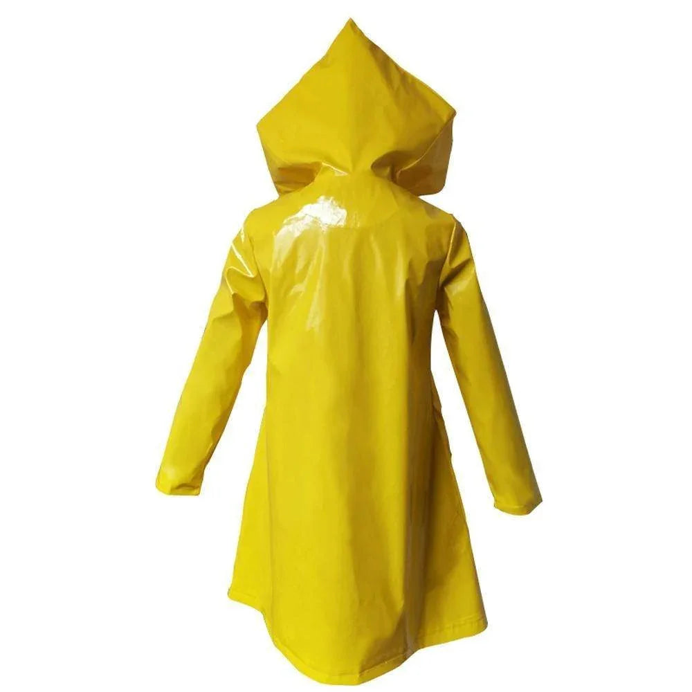Coraline Little Nightmares cosplay six halloween horror yellow costume Raincoat - Azufun