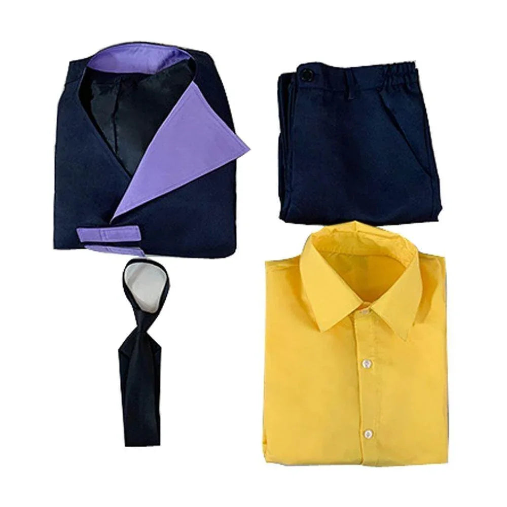 Cowboy Bebop Spike Spiegel Outfit Carnival Suit Cosplay Costumes - Azufun