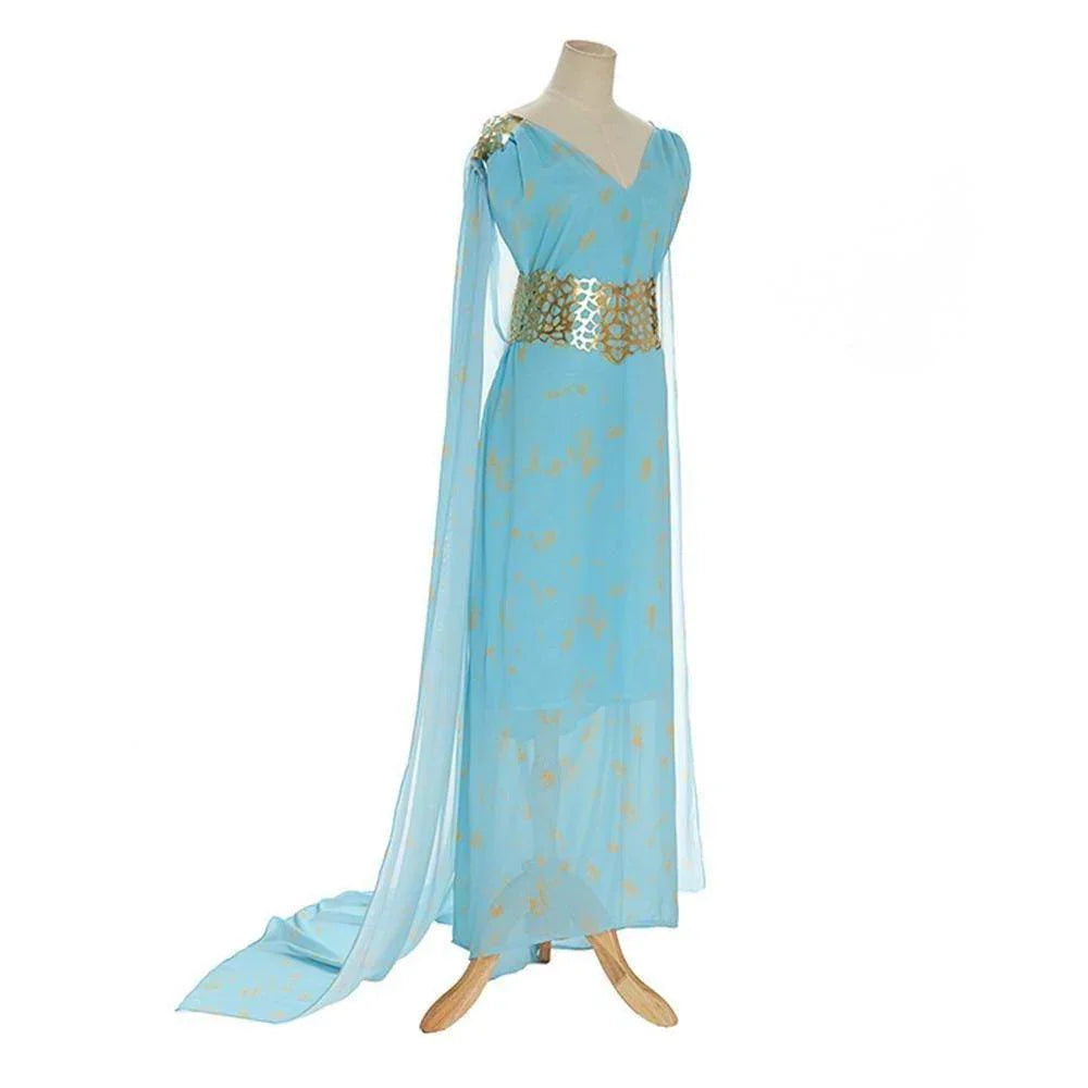 Daenerys Targaryen Costume Women party dress Game of Thrones - Azufun