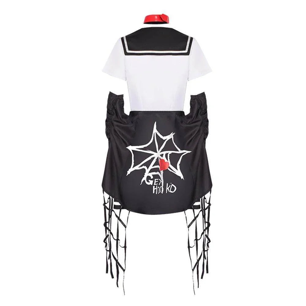 Dead Mount Death Play Shinoyama Poruka Sakimiya Misaki Anime Cosplay Costume Outfits Halloween Carnival Suit - Azufun