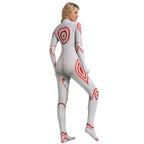 Deadman Wonderland Shiro Cosplay Costume Zentai Bodysuit for Halloween Party - Azufun