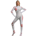Deadman Wonderland Shiro Cosplay Costume Zentai Bodysuit for Halloween Party - Azufun