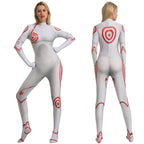 Deadman Wonderland Shiro Cosplay Costume Zentai Bodysuit for Halloween Party - Azufun