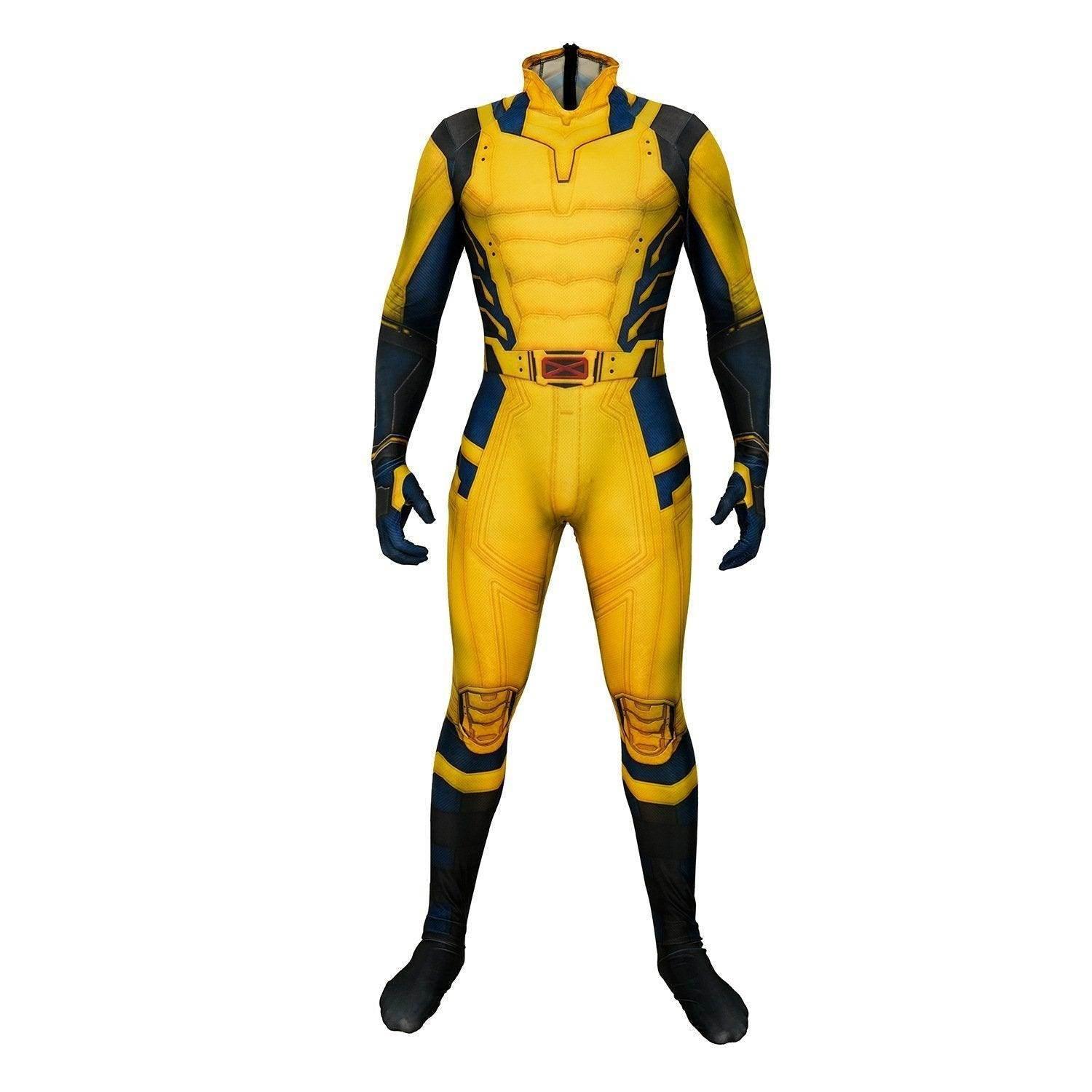 Deadpool 3 Wolverine Logan James Howlett Cosplay Jumpsuit Costume for Adults & Kids - Azufun