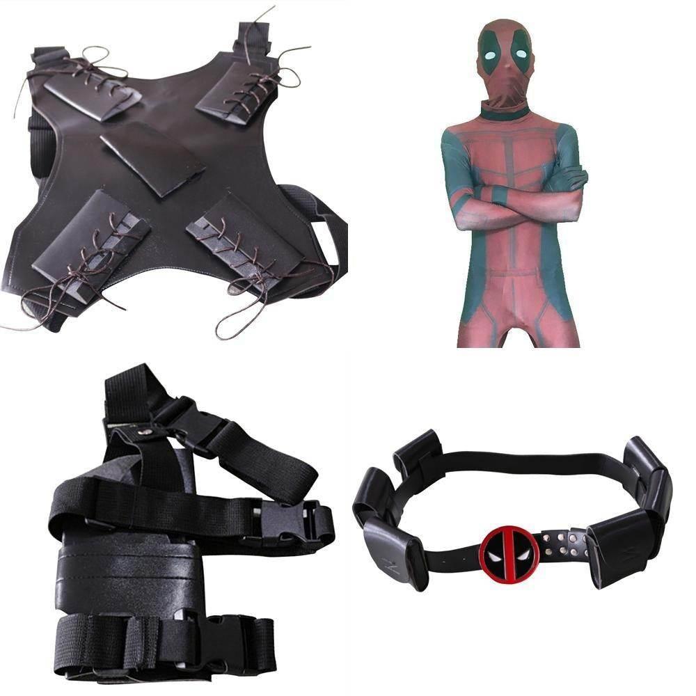 Deadpool & Wolverine Costume Cosplay for Adult kids All Size - Azufun