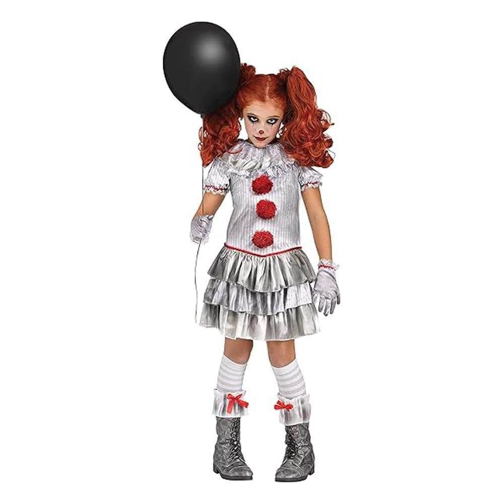 Deluxe IT children's Pennywise costume Halloween cosplay clown - Azufun