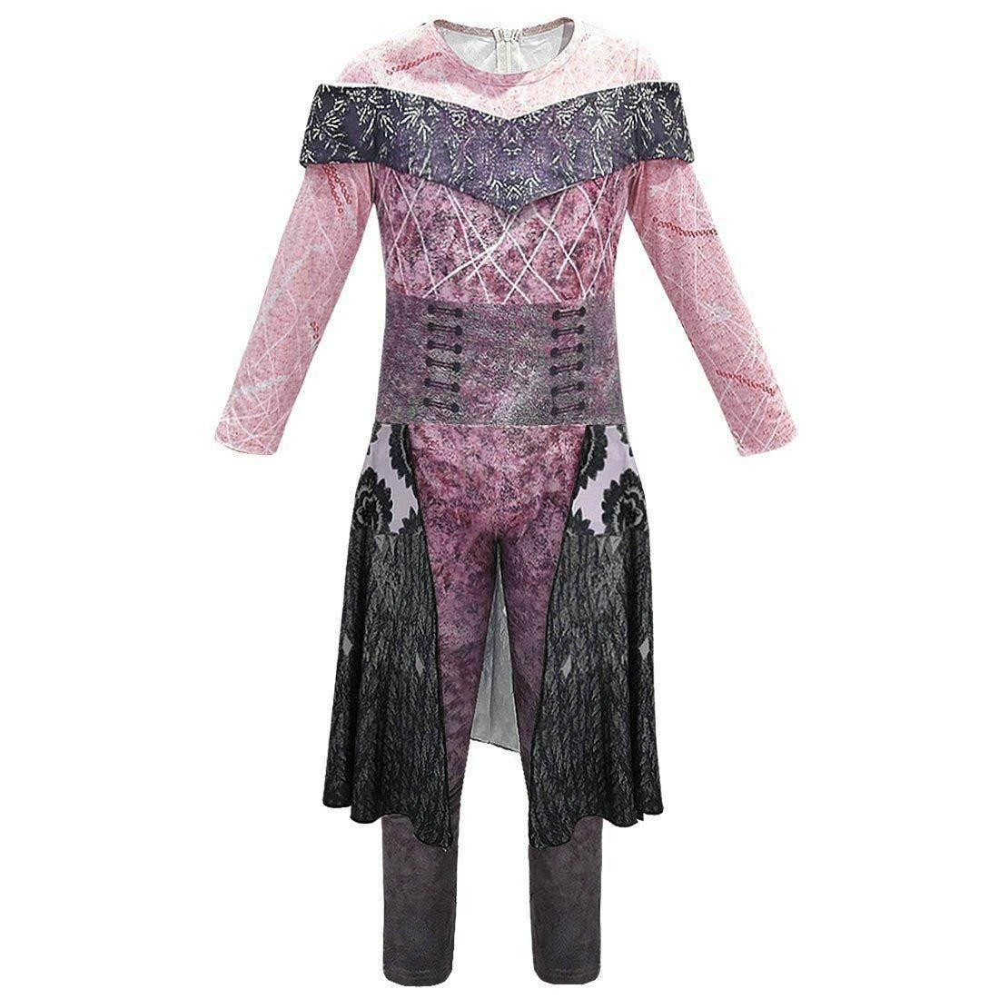 Descendants 3 Audrey Performance Cosplay Costume Jumpsuit for Kids - Azufun