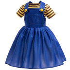 Despicable Me Agnes Costume Cosplay Dress Halloween Party Outfit - Azufun